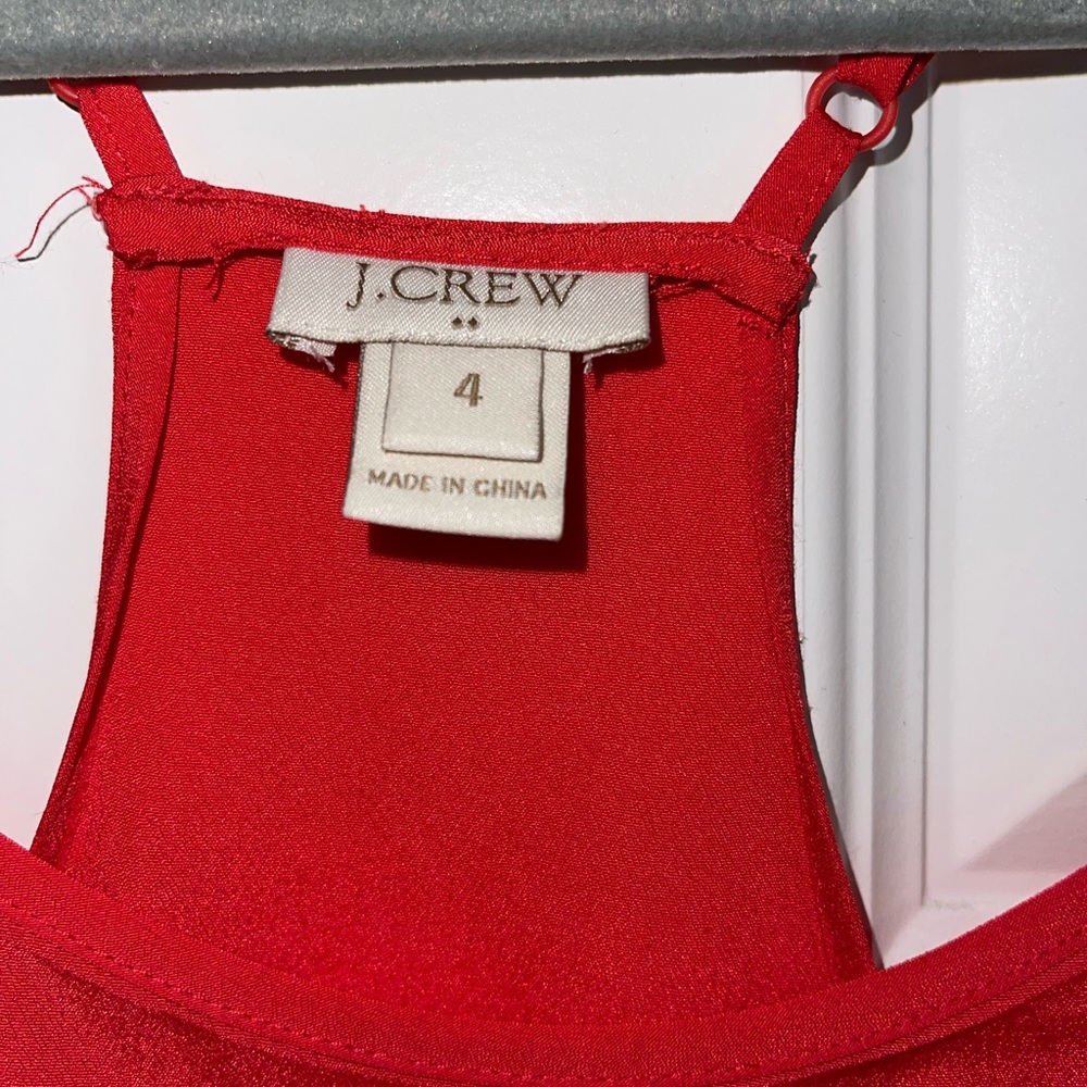Red JCrew Tank Top - Picture 6 of 6